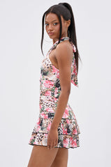 YOUR TYPE PRINTED MINI DRESS