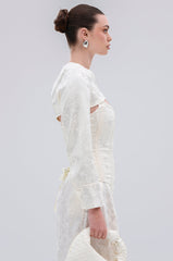 DAISY DOVE JACQUARD BLAZER