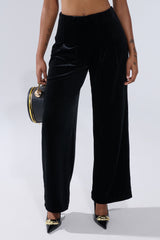 SHOW ME IT VELVET TROUSER