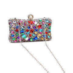 Diamond-Encrusted Evening Clutch for Dinner and Banquet
