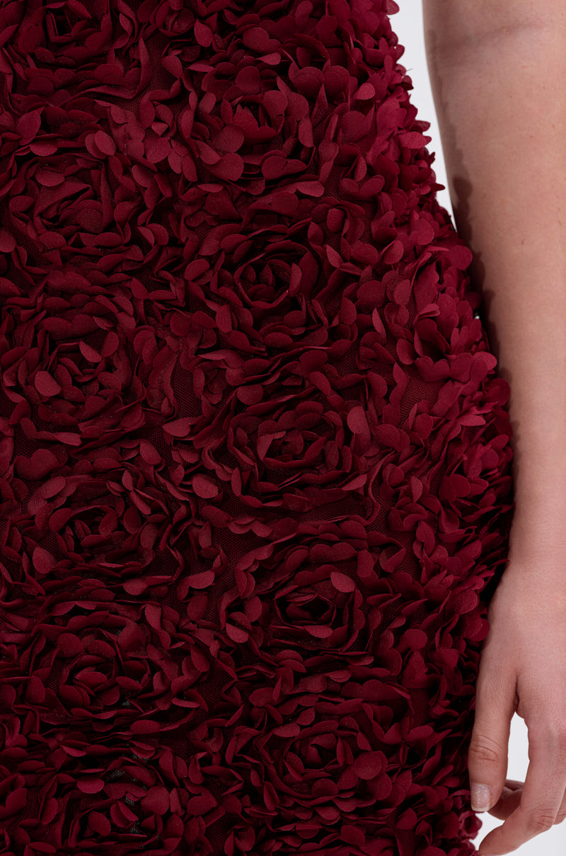 GARDEN PARTY FLORAL MIDI DRESS