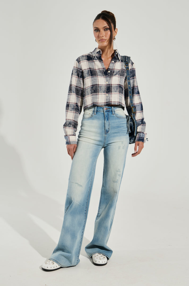DONT WISH FOR TOO MUCH DENIM PANT