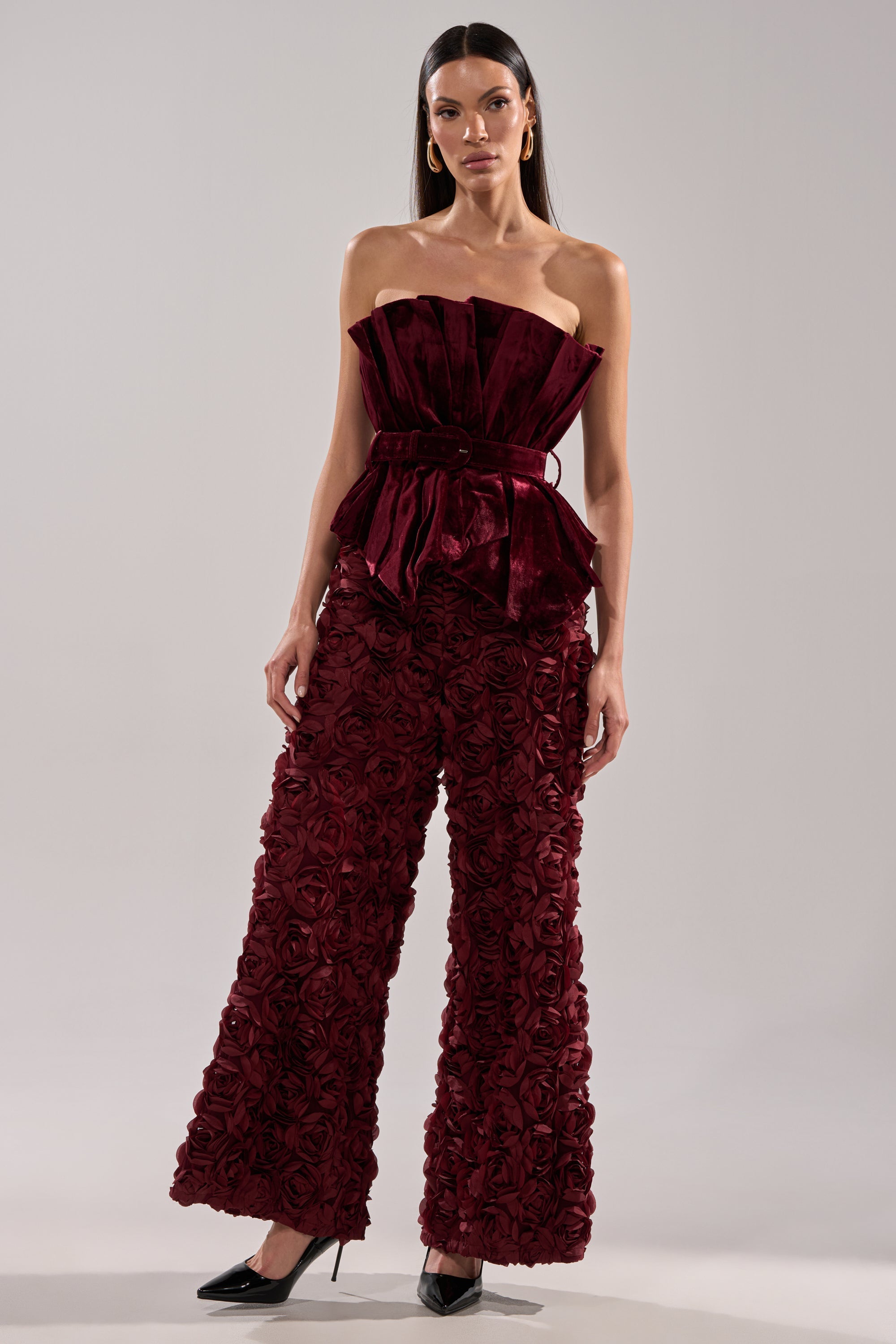 DRAMA DRAMA DRAMA VELVET BLOUSE