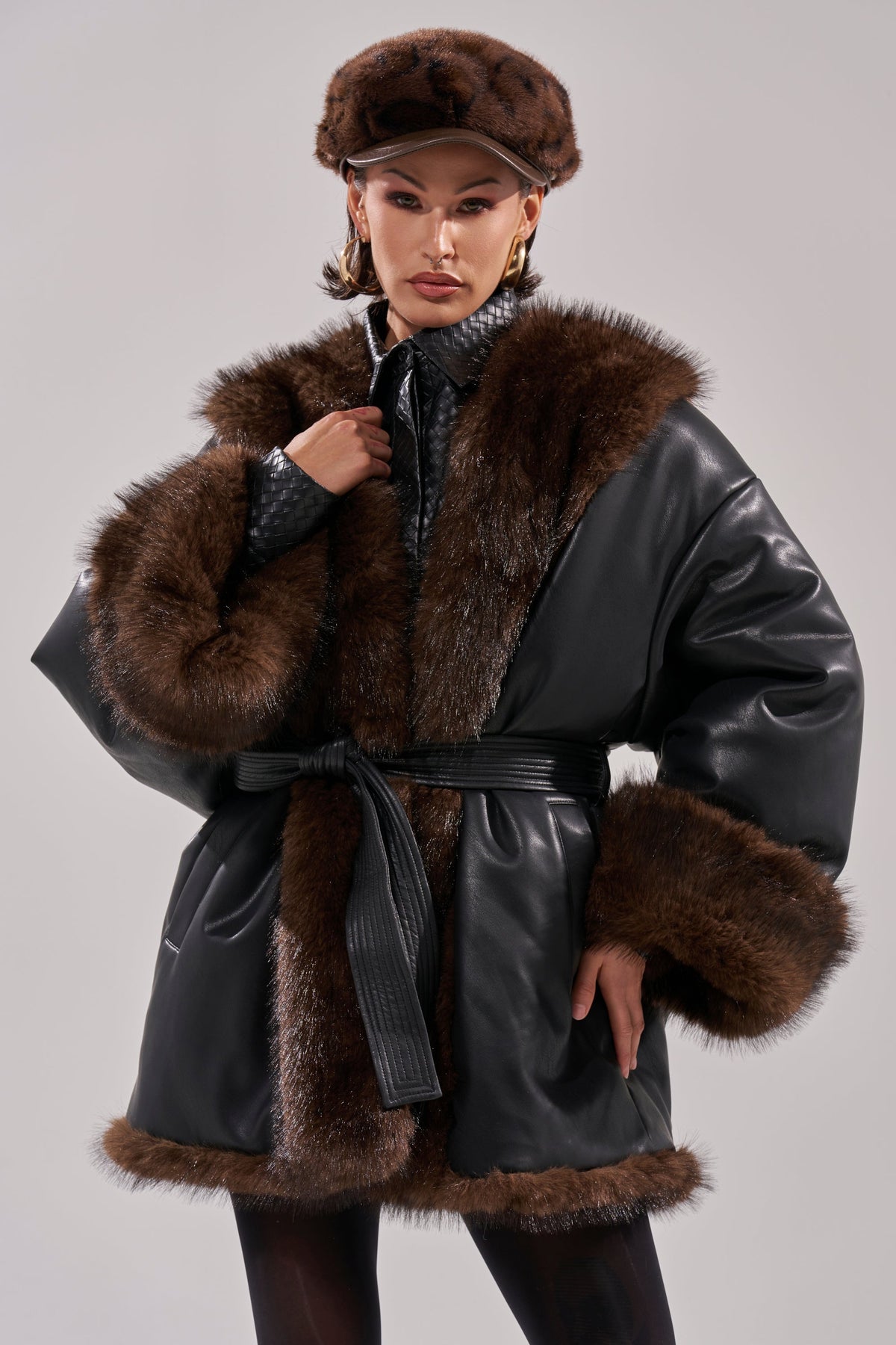 CAN I KICK IT REVERSIBLE PUFFER