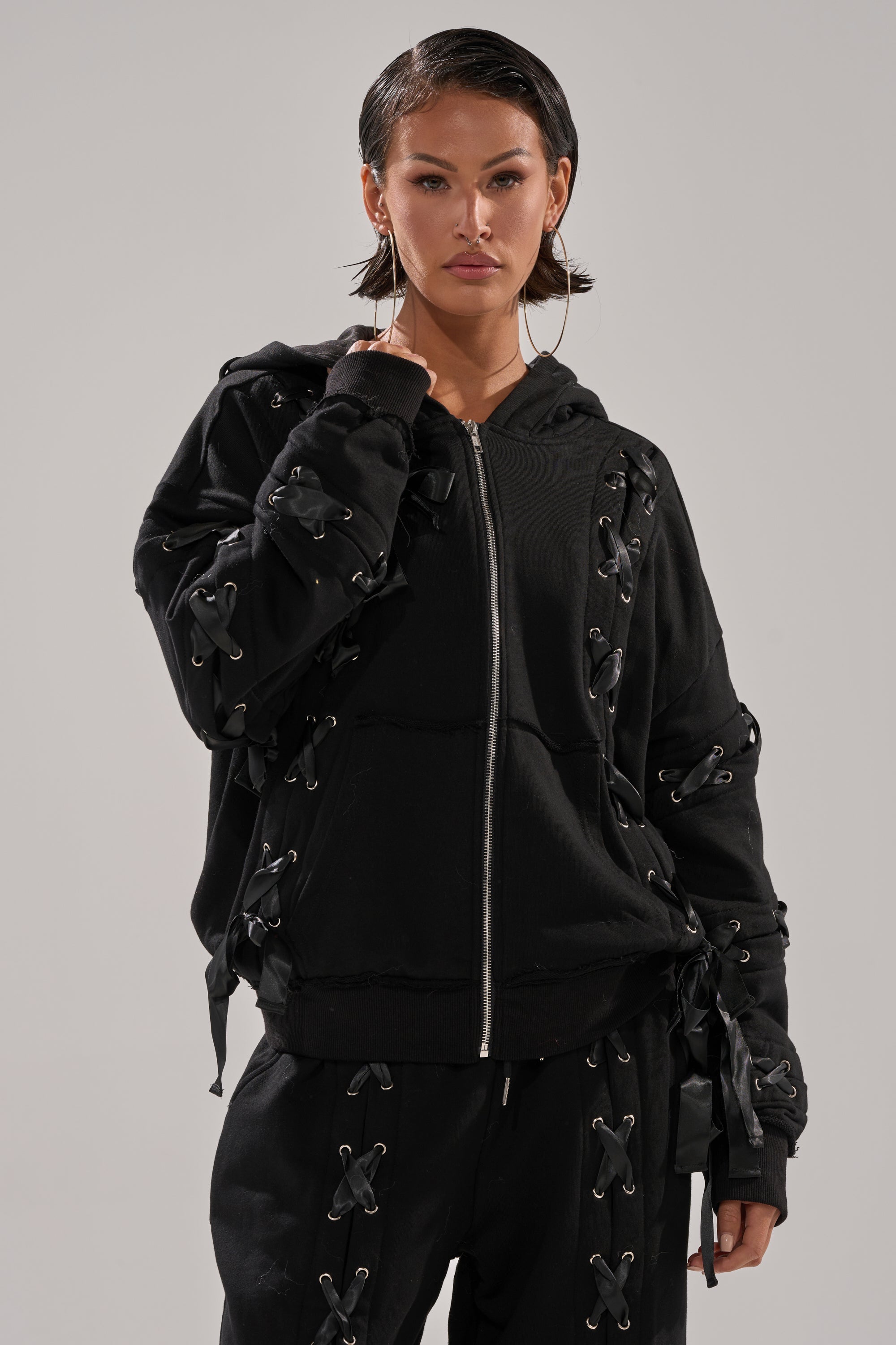 ALL LACED UP HOODIE