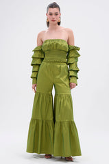 RUFFLE CITY PANTS