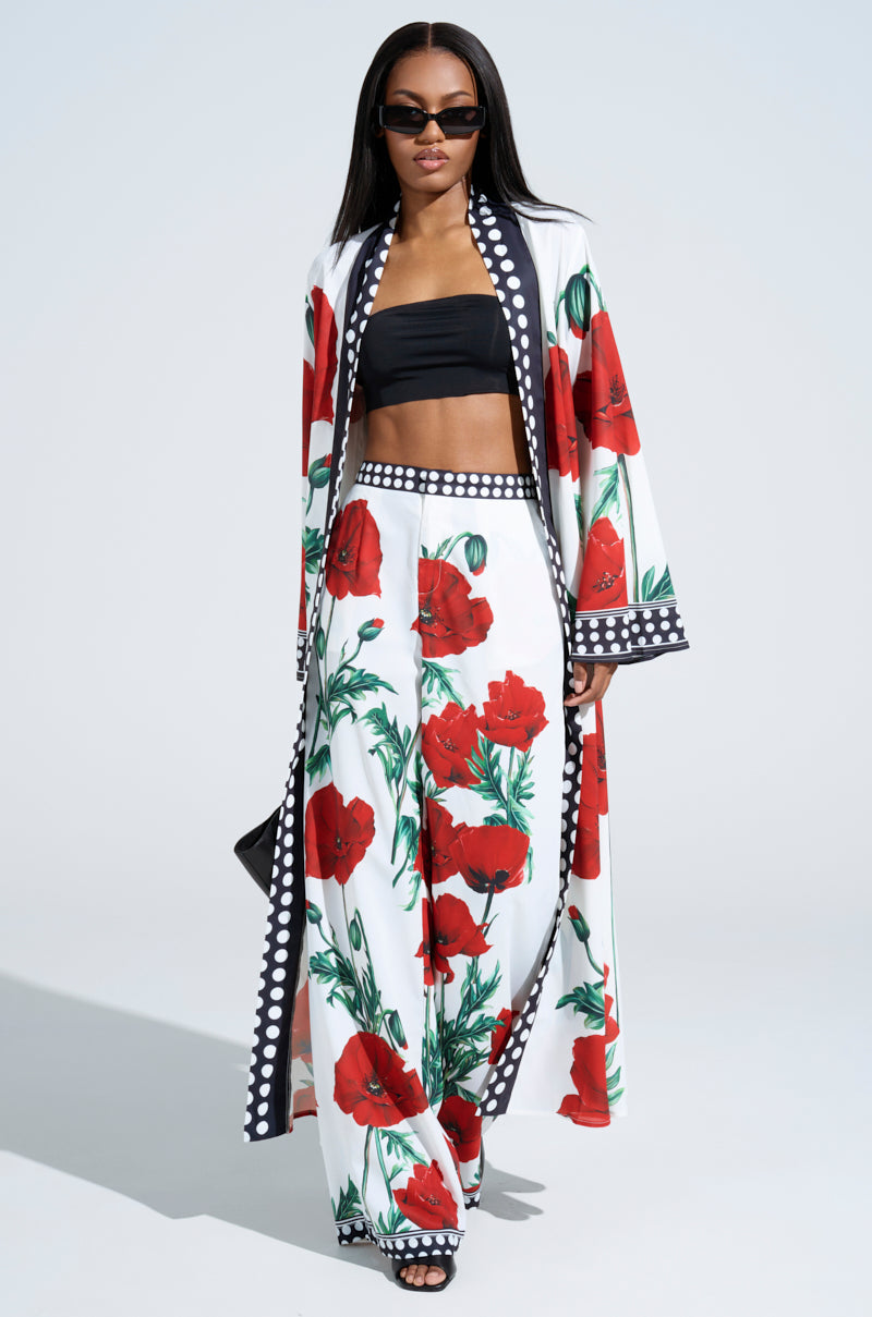 BELLADONNA CHIFFON DUSTER