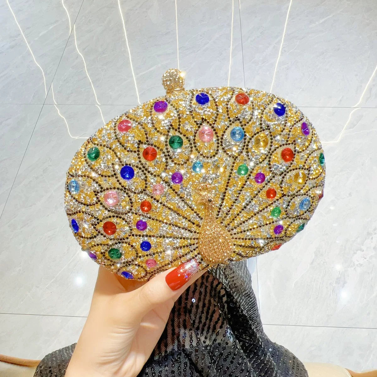 Rhinestone Evening Bag for Women – Formal Wedding & Cheongsam Clutch