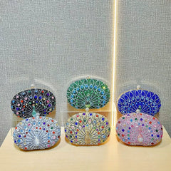 Rhinestone Evening Bag for Women – Formal Wedding & Cheongsam Clutch