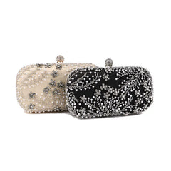Popular Small Square Bag Embroidered Evening Bag Ladies Dress Banquet Bag Evening Clutch Bag