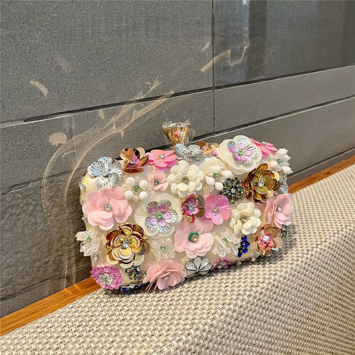 Rose Crossbody Bag for Women – Perfect for Wedding and Banquet