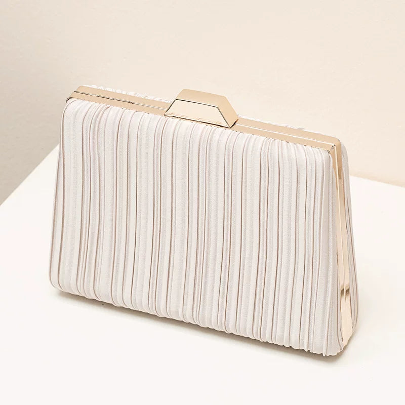 Square Evening Bag for Women – Top Handle, Shoulder and Crossbody Formal Handbag