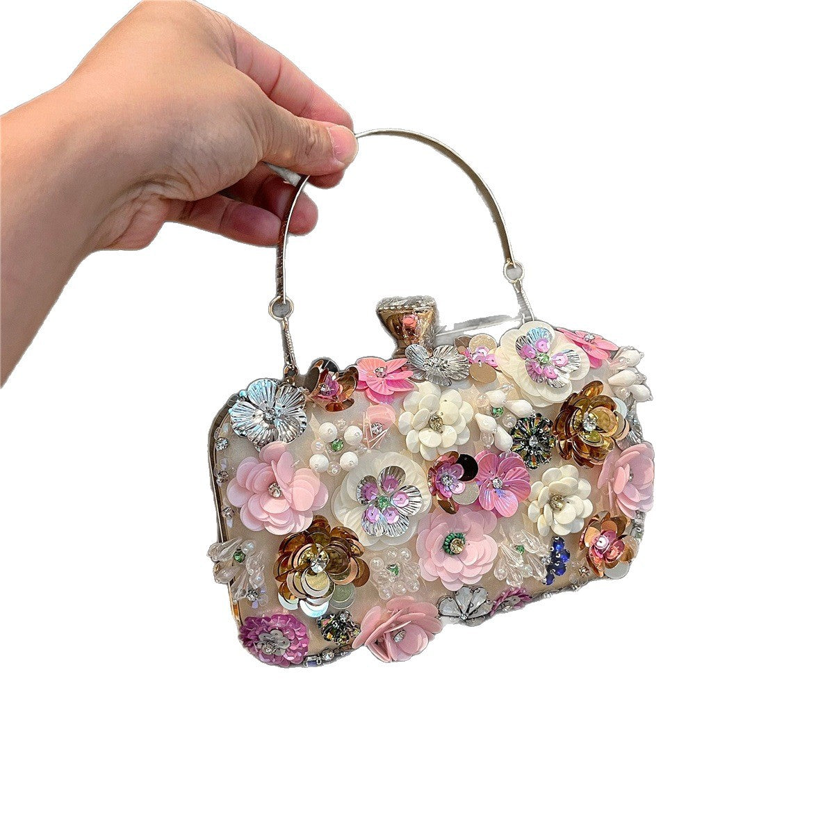 Rose Crossbody Bag for Women – Perfect for Wedding and Banquet