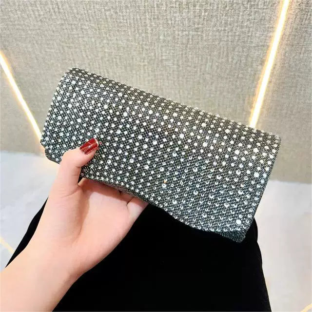 Light Luxury Celebrity Banquet Clutch – Small Shoulder and Crossbody Evening Bag for Women