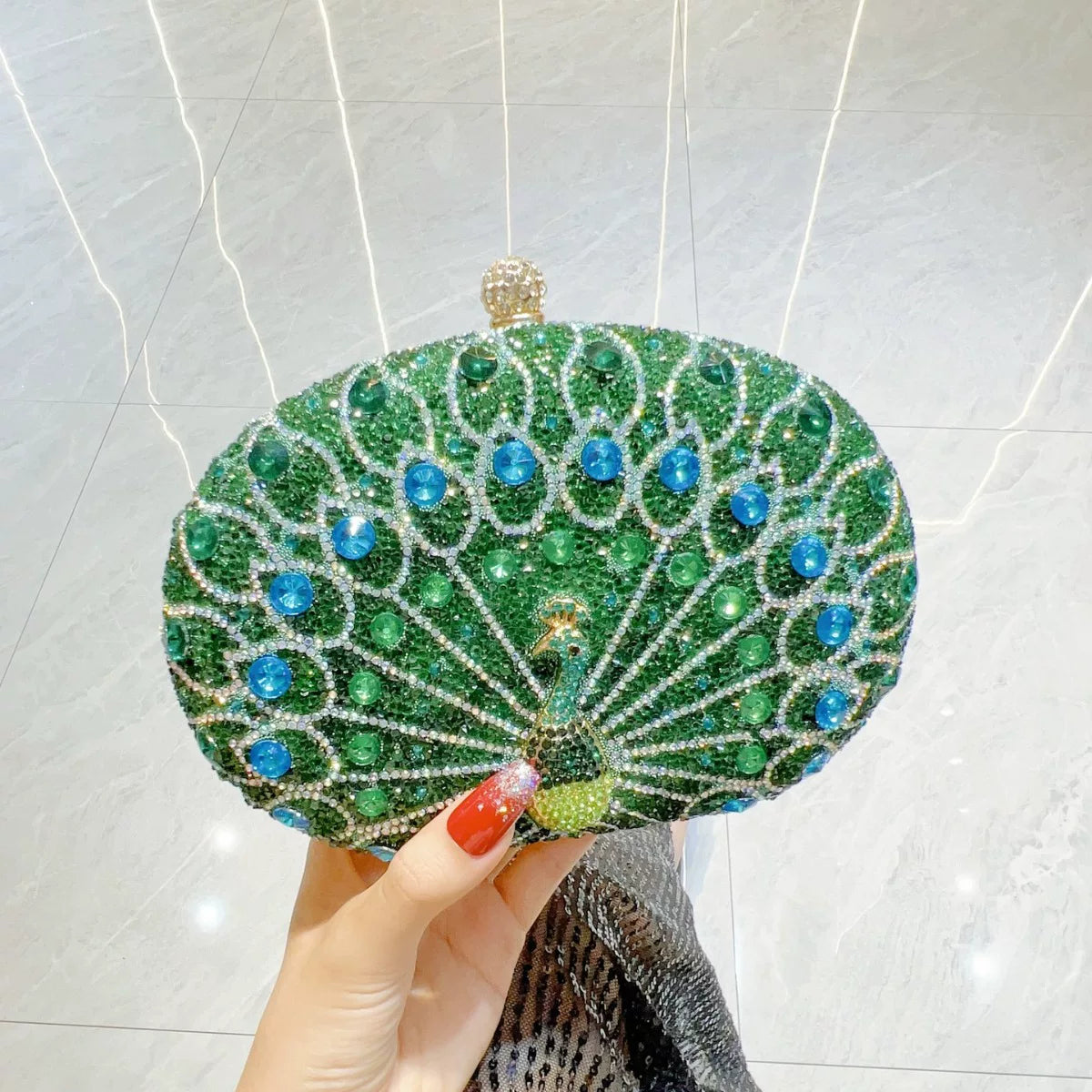 Rhinestone Evening Bag for Women – Formal Wedding & Cheongsam Clutch