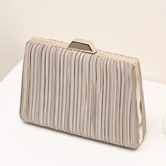 Square Evening Bag for Women – Top Handle, Shoulder and Crossbody Formal Handbag