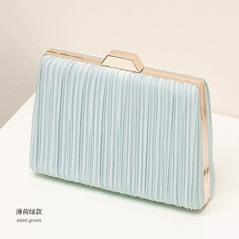 Square Evening Bag for Women – Top Handle, Shoulder and Crossbody Formal Handbag