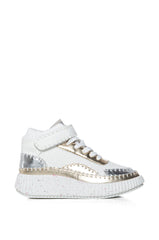 AZALEA WANG FANTASTIQUE WHITE SNEAKER