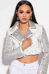 TIL DEATH DO WE PART MOTO JACKET