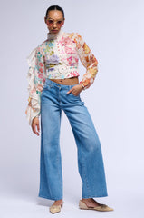 EVERYDAY EVERY MINUTE FLARE JEAN