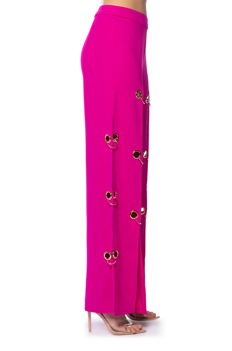 JENNY GROMMET TROUSERS