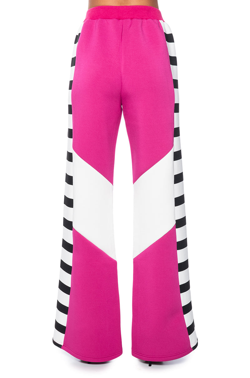 WATERMELON SUGAR WIDE LEG KNIT TROUSER